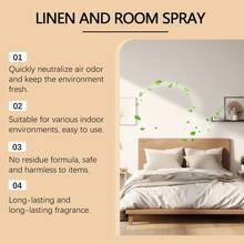 Spray de interior, spray refrescante, aroma a limón, para sala de estar, dormitorio y baño en casa, elimina olores y deja un aroma duradero, aire naturalmente fresco - A - Ver 5