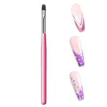 1-8pcs/Set UV Gel Nail Brushes, Suitable For Gel Extension, Nail Art Design, Gel Nail Brushes, Extension Powder, Nail Stickers, Nail Art Pen Set - Multicolor - View 10