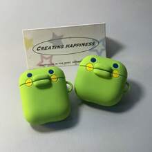 1pc Electronic Pet Chicken 3D Shaped Silicone Soft Case Cover Compatible With Apple 4/3, Pro 3/2 - Multicolor - View 4