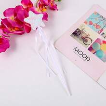 Pentagram Wand, Angel Stick, Magic Wand, Fairy Wand, Princess Scepter, Glitter Fairy Wand - Party Supplies, Wedding, Christmas Gifts - Multicolor - View 13