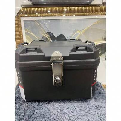 Bau bauleto traseiro 30 litros, com base, encosto e forro