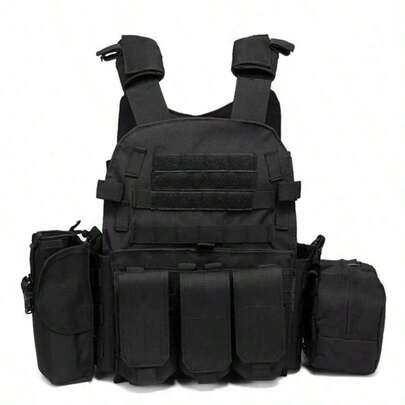 Outdoor Tactical Vest With Quick Release, Laser Cut MOLLE