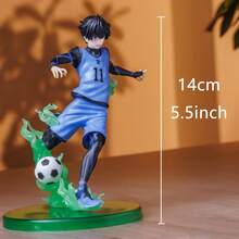 BLUE LOCK 凪 诚四郎 伊佐木与一 动漫手办，桌面摆件，收藏品，小礼物，适合万圣节、圣诞节 - 彩色 - 查看 4