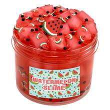 100ml 大容量史莱姆水晶泥，椰子透明水果泥，缓解压力橡胶玩具，送给朋友的可爱返校礼物，适合男孩和女孩的儿童玩具 - 彩色 - 查看 11