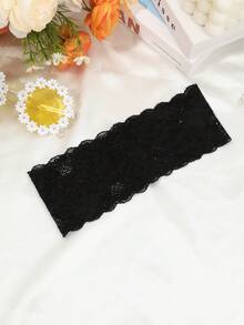 1条优雅蕾丝发带，女士发饰，适合节日、派对和日常佩戴，时尚发带 - 彩色 - 查看 10