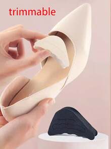 2/4片装可调节鞋垫，用于缩小鞋码，防滑垫，适用于高跟鞋，柔软舒适，适合各种鞋型，女士高跟鞋，鞋履配件，情人节礼物 - 彩色 - 查看 6