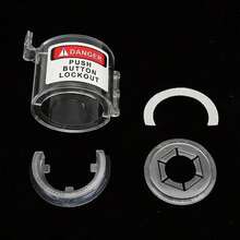 Cubierta Protectora de Interruptor Industrial, Cubierta Protectora de Interruptor de Perilla de Parada de Emergencia de PC Transparente para la Industria, Duradera y(default) - Multicolor - Ver 9