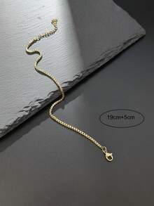 2pcs/Set Stainless Steel 18K Gold Plated Open Bangle Bracelet Set, Minimalist Design, Versatile For Sports, Suitable For Holiday, Birthday, Graduation Gifts - Gold - View 4
