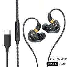 KZ VAORLO 3.5mm AUX/Type-C 数字 9D 高保真深沉低音耳机，适用于音乐、运动、游戏，带麦克风，有线入耳式耳机，兼容三星安卓电脑 - 彩色 - 查看 16