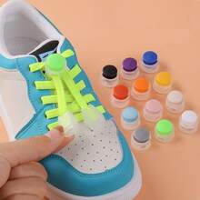 Slouchy Elastic Shoelace Locks, Shoelace Fastener Clips, Shoelace Fixation Gadget