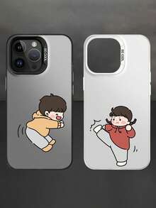 情人节情侣手机壳，兼容 17 Pro Max/16 Pro Max/15 Pro Max/13/15/16/17 Pro/14/11，情人节情侣手机壳 - 女生 - 查看 2