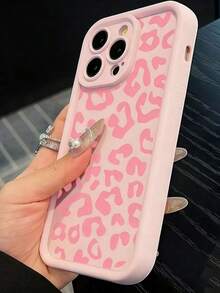 猎豹纹手机壳，适用于 11/12/13/14/15/16 Pro Max/Pro Plus 系列，时尚创意设计新款手机壳 - 彩色 - 查看 2