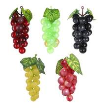 M.S MO SHI HOME FURNISHINGS 1/2/3/4/5个仿真葡萄,红、绿、黄、黑四色可选,塑料材质,逼真仿真水果,适用于家居装饰、展览装饰、厨房摆设、餐桌装饰、房间装饰、婚礼装饰、节日派对装饰、复活节、摄影道具、情人节、母亲节、生日礼物、毕业返校季房间装饰等。 - 彩色 - 查看 19