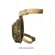 Riñonera, estuche de cuero práctico con bolsillo para el muslo, bolso de cadera para exteriores - Multicolor - Ver 5