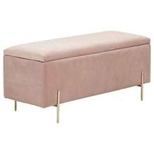 GFW Mystica Ottoman Storage Bench Blush Pink - BlushPink - View 1
