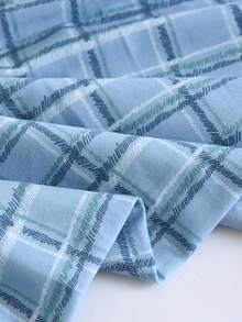 1 Piece Of Men's Spring And Autumn New Home Pants, Simple And Leisurely British Retro Style, Loose And Comfortable Home Clothes, Leisure Fashion Plaid Pamas, Men's Home Suit Pants - Multicolor - View 4