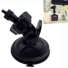 Suction Cup Mount With Universal 4mm/0.16" 360° Rotatable Ball Head, Interchangeable Accessories, Compatible With Dash Cam, DVR Camera, Car GPS - A - View 4