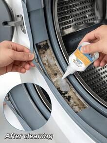 JAYSUING 多用途清洁剂——有效去除洗衣机缝隙、浴室、淋浴间的污渍、霉菌和霉斑。适用于厨房、浴室瓷砖、冰箱、洗衣机密封圈、冰箱密封条、瓷砖缝隙、马桶底座、电动牙刷、洗脸盆等。抑制霉菌再生。非常适合情人节、宰牲节清洁。 - 彩色 - 查看 5