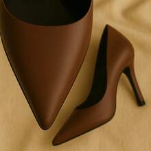Women's Comfortable Pump Shoe, Extremely Elegant, For Formal Wear - Cà phê nâu - Xem 9