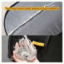 1pc Pet Hair Removal Glove – Reusable Fur Cleaning Glove For Cats And Dogs, Effectively Removes Pet Hair From Carpets, Sofas, Pet Beds And Furniture, Easy To Use Household Cleaning Tool - Multicolor - View 2