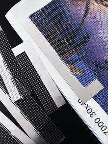 Diamond Painting Tools, Stainless Steel Ruler With 216/240/400/520/800 Holes, Diamond Embroidery Accessories - Silver - View 5