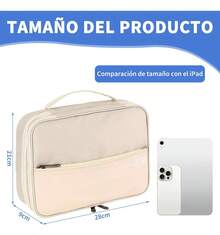 TendenciaOrganizador Portátil Para Electrónicos Bolsa Para AccesoriosCalidad premium - Rosa - Ver 4