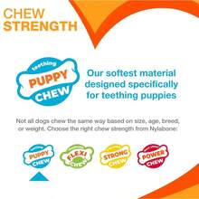 Sensory Material Puppy Chew Toys Bundle Puppy Teething Toys For Boredom Amp Stimulation Puppy Supplies AllergenFree Peanut Butter And Chicken Flavor, Small Regular 2 Count - BundleSmallRegularUp - View 5
