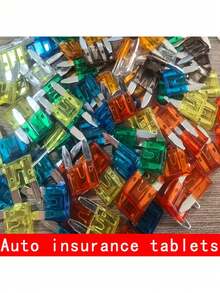 60pcs Car Fuse Assortment Kit Multiple Specifications Car Fuse Blade Insert Fuse Box Set 5A 7.5A 10A 15A 20A 25A 30A For Motorcycle Car Truck Circuit Fuse Blade - 60 Packs - View 4