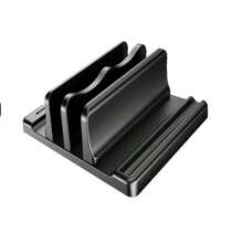 Vertical Laptop Stand, Dual Desktop Vertical Stand With Adjustable, Fits All / Surface / / HP / / Chrome Book - Multicolor - View 10