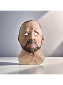 Mască de latex Demon nouă, petrecere de atmosferă de Halloween amuzantă pentru cameră de evadare, accesorii pentru cap