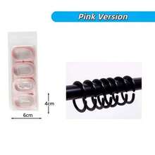 C-Shaped Curtain Hooks PP Resin Easy Installation Quiet & Smooth For Shower & Window Curtains - Multicolor - View 7