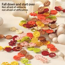 1pc DIY Creative Cute Stacking Tree Toy, Multi-Color Accessories, Various Play Modes, Free Stacking & Balancing Building Blocks, Interactive Birthday/Christmas Gift