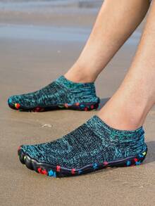 Chaussures d'eau amies des pieds nus, à semelle souple pour la natation, la plongée, les chaussures de plage pour hommes, les sandales d'été pour l'extérieur, les chaussures d'eau pour la pêche, les chaussures respirantes pour le gué. Idées pour la Saint-Valentin - Imprimé - Voir 11