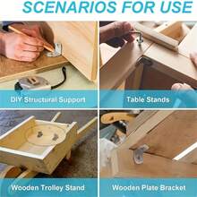 30个加厚不锈钢角支架，固定配件，货架支撑，90度直角支架，L型角支架