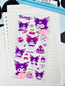 3D Cartoon Embossed Glow-In-The-Dark Stickers, Cute Creative Children's Toy Stickers, Wholesale - Multicolor - View 5