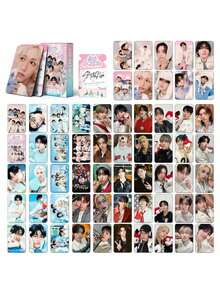 KPOP 5CLOCK SKZ ATE 60pcs Lomo Card+32 Sticker Box HD Photo Card Fans Merch Album Concert Goods Christmas Gift Collectibles Small Gifts