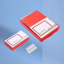 Grapas de Metal Galvanizado Número 10, 1000 Unidades, Mini Grapas para Oficina y Escuela,38081534 - Multicolor - Ver 2