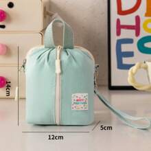 Macaron Color Portable Multi-Functional Storage Bag. Dual-Layer Design, Can Store Lipstick, Coins, Keys, Sanitary Napkins, Etc. An Excellent Choice For Christmas Gifts. - Multicolor - View 11