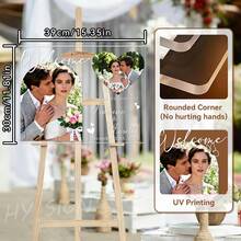 Wedding Entrance Sign, Welcome Wedding Sign, Arch Wedding Decor, Personalized Welcome To Our Wedding Sign, Custom Wedding Sign, Wedding Sign. - Welcome Sign 1 - View 8