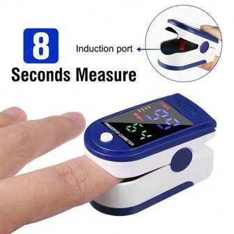 1pc Pediatric Cartoon Fingertip Pulse Oximeter, Children's Finger Pulse Oximeter, TFT Nurse Pediatric Blood Oxygen Saturation Monitor, Heart Rate Monitor
