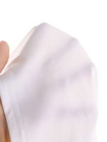 2pcs Baby Girl Fashion Butterfly Print Lantern Sleeve T-Shirt Top And Butterfly Embroidered Pleated Denim Mini Skirt Set - White - View 6