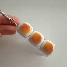 Bread Head Push Button, Moisturizing Bread Head Decompression Keychain, Crisp Decompression Push Button Keychain Bag Pendant, Suitable For Teenagers, Students, Adults To Relieve Stress, Birthday Gift, Holiday Gift