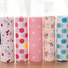 Waterproof & Moisture-Proof Cabinet Mats, Non-Slip Cabinet Liners, Washable & Trimmable, Cute Patterned Shelf Liner, Non-Adhesive Washable Waterproof Cabinet Pad Filler For Kitchen, Refrigerator, Storage Cabinet, Desk, Home Decor, Shelves - Multicolor - View 2