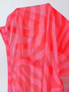 2026新款性感三件套比基尼泳衣，星形装饰，挂脖设计，亮丽色彩，海滩度假必备 - 彩色 - 查看 11