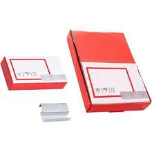 Grapas de Metal Galvanizado Número 10, 1000 Unidades, Mini Grapas para Oficina y Escuela,38081534 - Multicolor - Ver 1