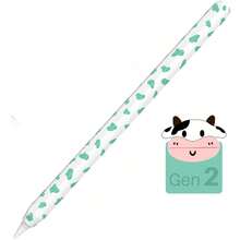 Cow Print Protective Case Compatible With Apple Pencil Pro / 2nd Generation, Silicone Material, Accessory Sleeve - Multicolor - View 8