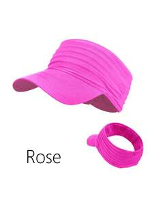 Boné esportivo de secagem rápida com viseira, unissex, ideal para corrida ao ar livre, férias na praia, estilo boné de beisebol, chapéu estiloso com proteção solar para adultos, primavera/verão/outono. - Chapéu vazio - Ver 19