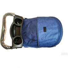 Carreola Para Mascota Perros Gatos Plegable Con Cinturón (Azul) & mascotas | perros | gatos. - Azul - Ver 5