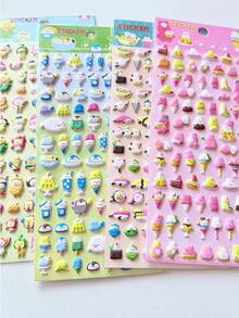 3D卡通泡沫贴纸 - 玉米狮、兔子、装饰贴纸、收藏贴纸 - 彩色 - 查看 11