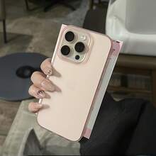 [Matte Ultra-Thin]Premium Simple Matte Phone Case Compatible With IPhone 17 Pro Max/17 Pro/17 Air/17/16 Pro Max/16/16 Pro/16 Plus/15/15 Pro Max/15 Pro/15 Plus/11/12/13/14 Pro Max/11 Pro/11 Pro Max/12 Pro/12 Pro Max/13 Pro/13 Pro Max/14 Pro/14 Pro Max/14 Plus Soft Case Simple Creative - 粉紅色 - 查看 6